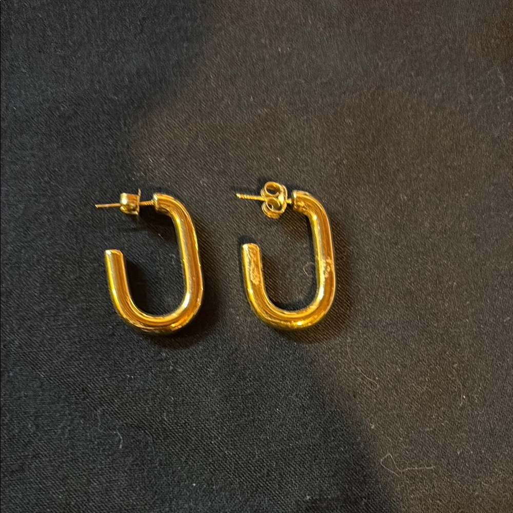Gold Hoop Earrings